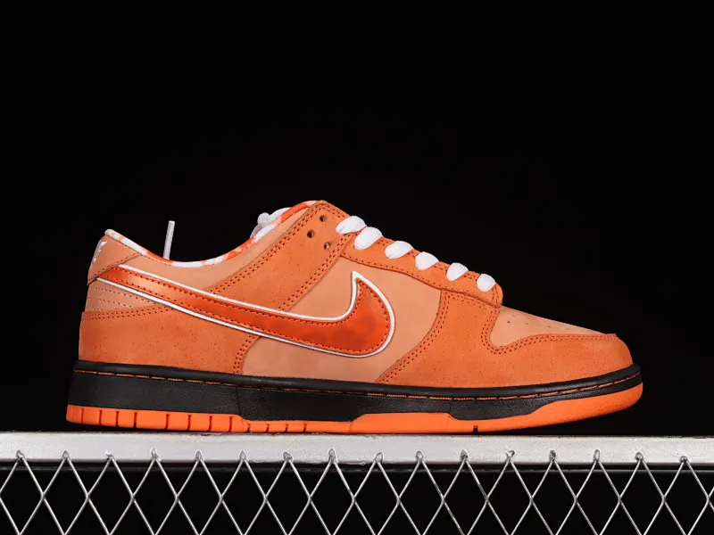 All Categories Nk SB Dunk Series Nk SB Dunk Low Low-top sneakers Pure original version Concepts x Nk SB Dunk Low "Orange Lobster" Orange Lobster SB low-top sports and leisure sneakers FD8776-800